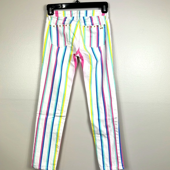 Juicy Couture Stripe Skinny Jeans - Picture 4 of 6